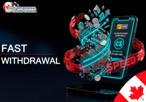 Fastest withdrawal casino sites in Canada with instant Interac and crypto payouts 2026.